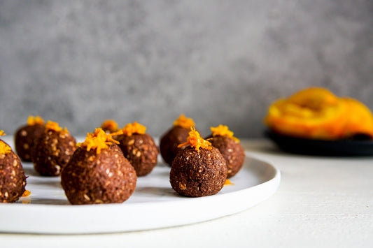 Nut free Orange Cake Bites